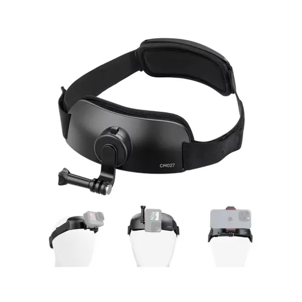 Ulanzi CM027 Go-Quick Head Strap Mount for Action Camera Smartphone